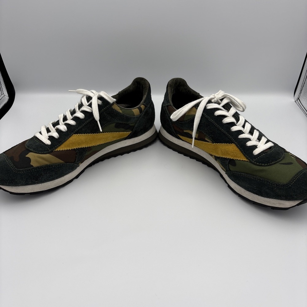 Norman Walsh Unisex Classic Suede Camo Retro Trainer Shoe US Size 8/EU 41/UK 7 - Picture 4 of 9